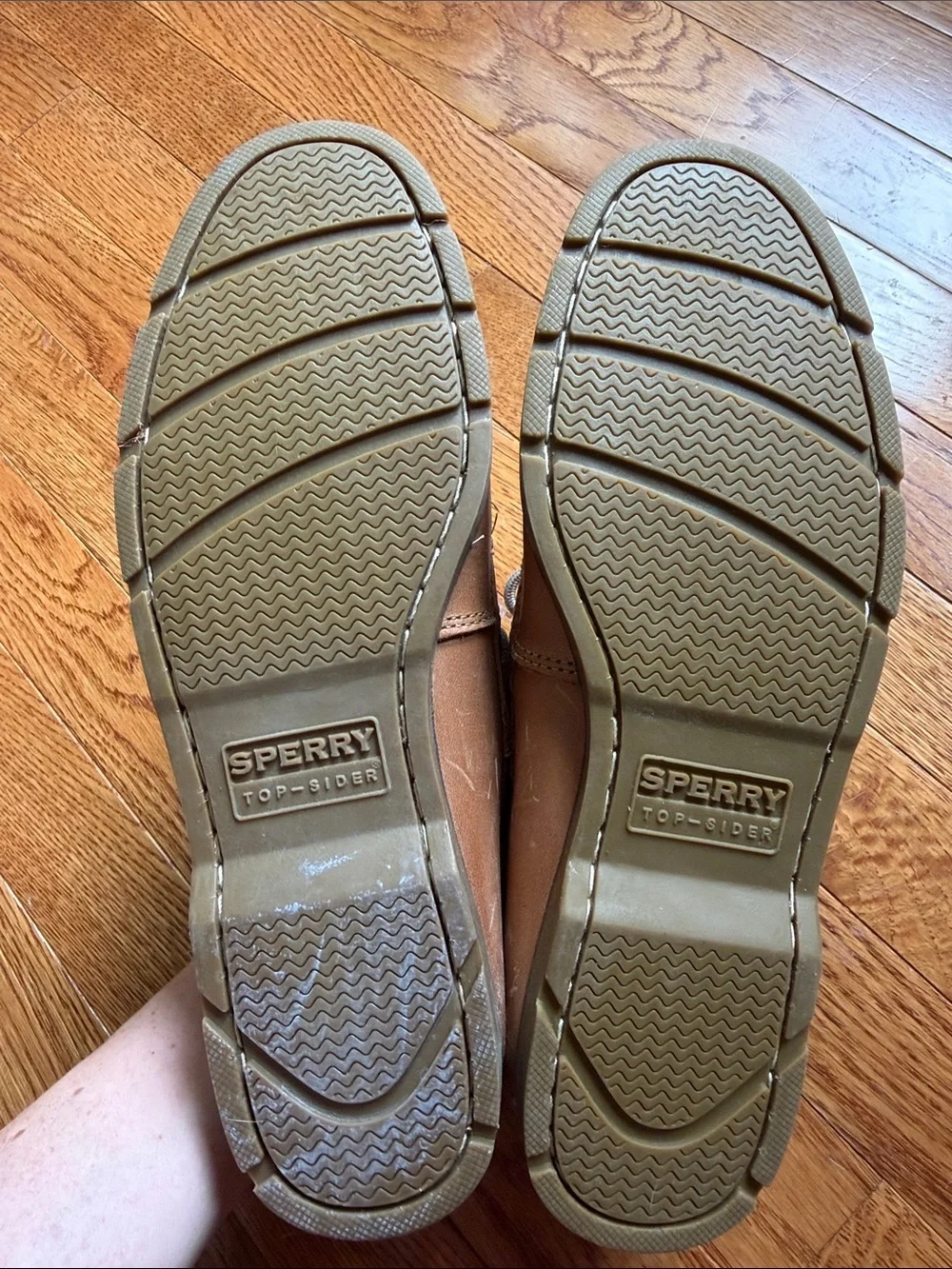 Sperry Brown Leather 2-Eye Boat Shoes